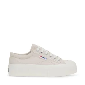 2631 Stripe Platform Sneakers - Beige Lt Avorio