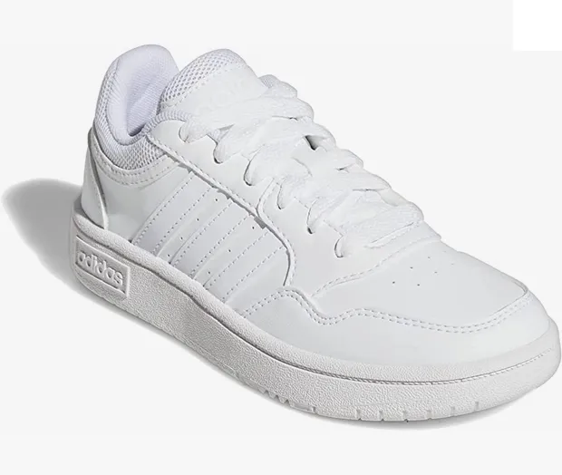 Adidas Hoops 3.0 K GW0433 white boys' sneakers