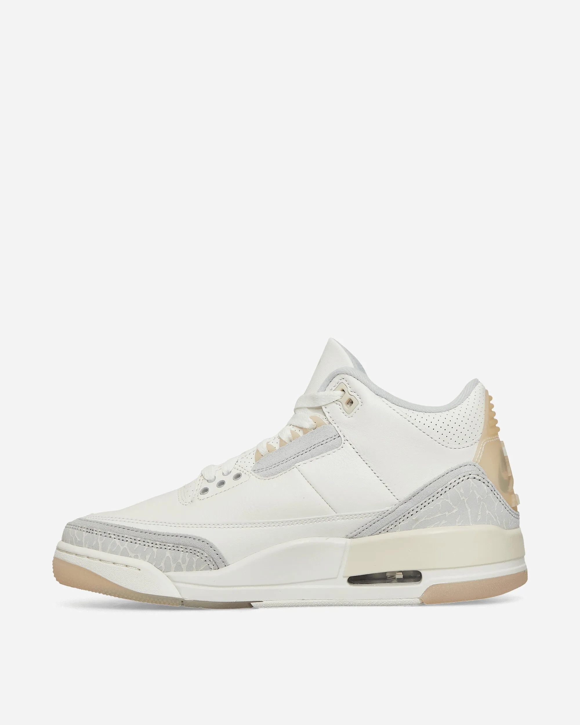 Air Jordan 3 Retro Craft Sneakers Ivory / Grey Mist