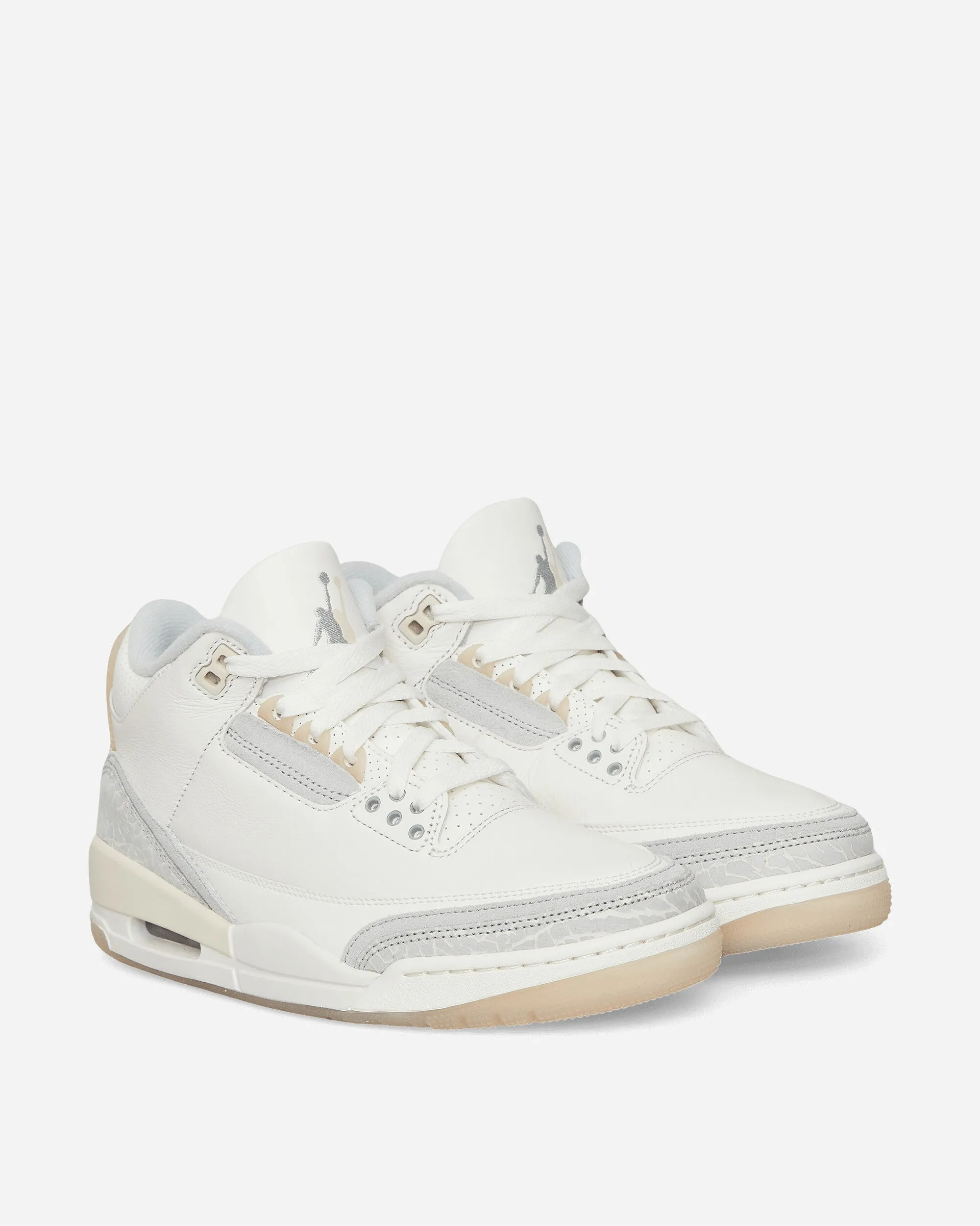 Air Jordan 3 Retro Craft Sneakers Ivory / Grey Mist