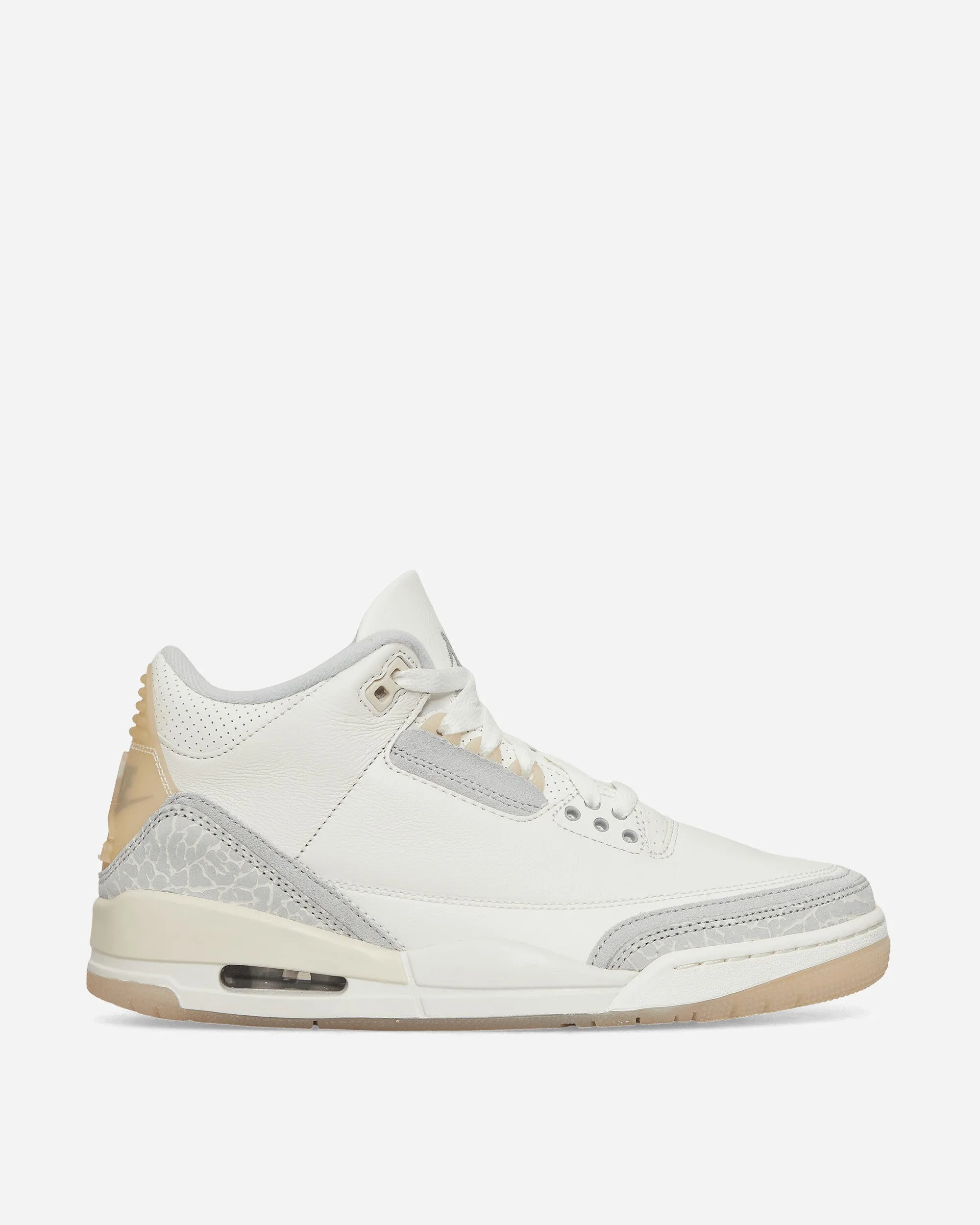 Air Jordan 3 Retro Craft Sneakers Ivory / Grey Mist