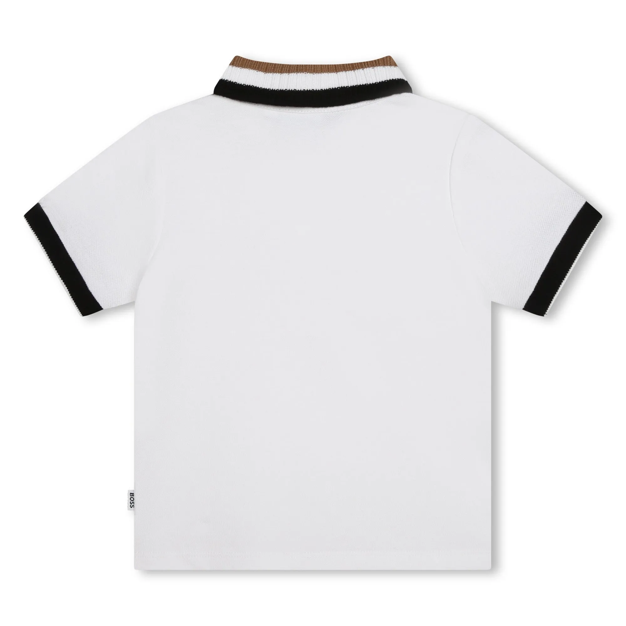 BOSS KIDSWEAR Infant White Short Sleeve Polo