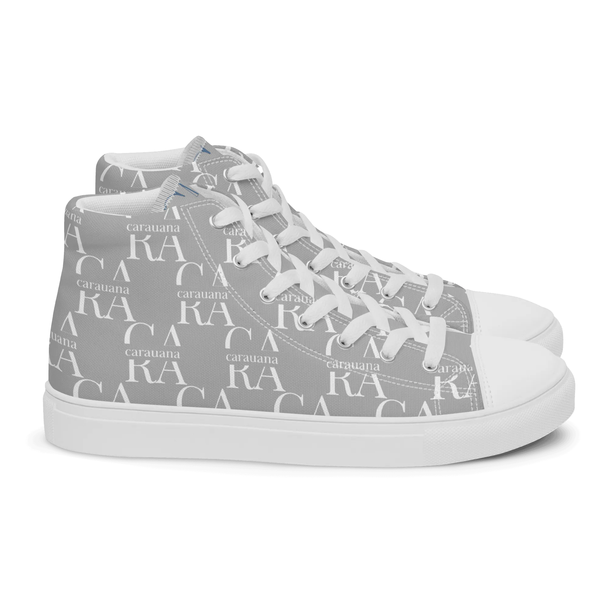 CARAUANA Hip Hop canvas shoes Grey Branded