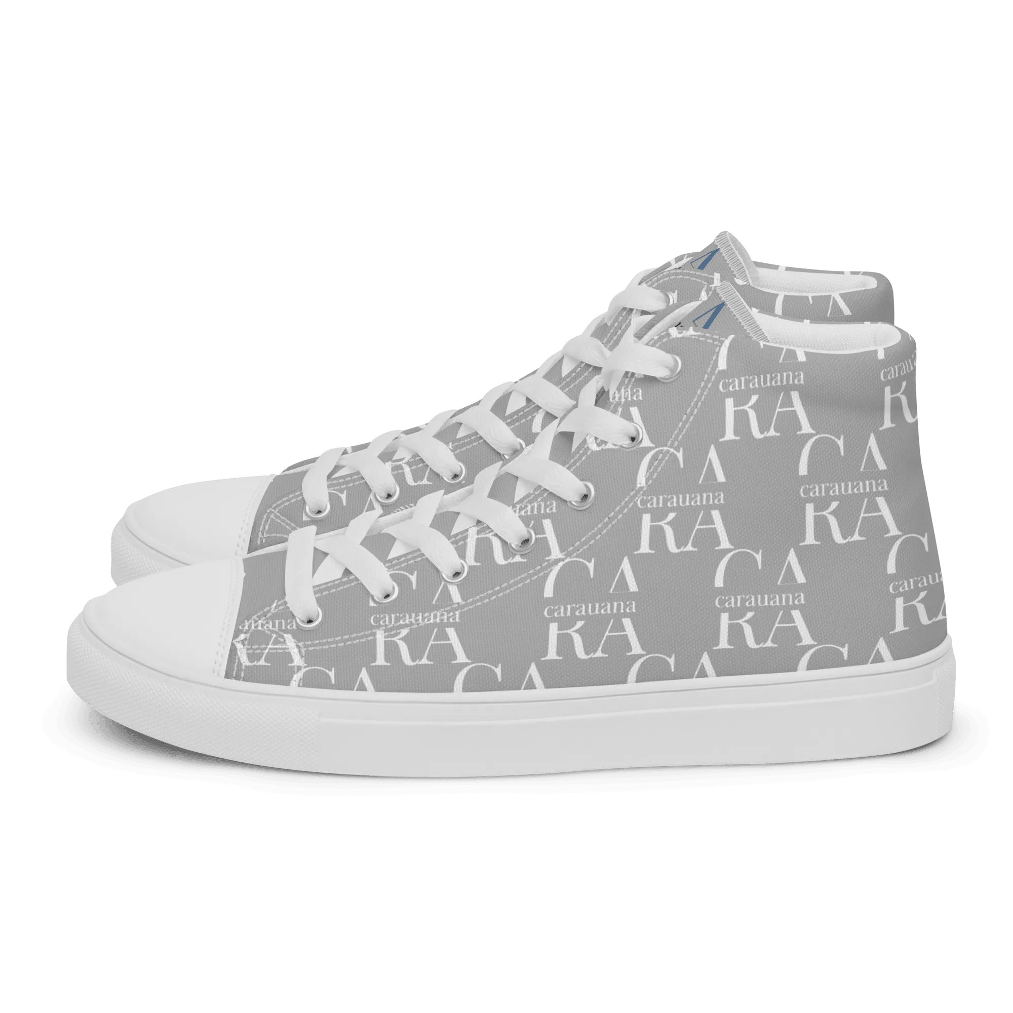 CARAUANA Hip Hop canvas shoes Grey Branded