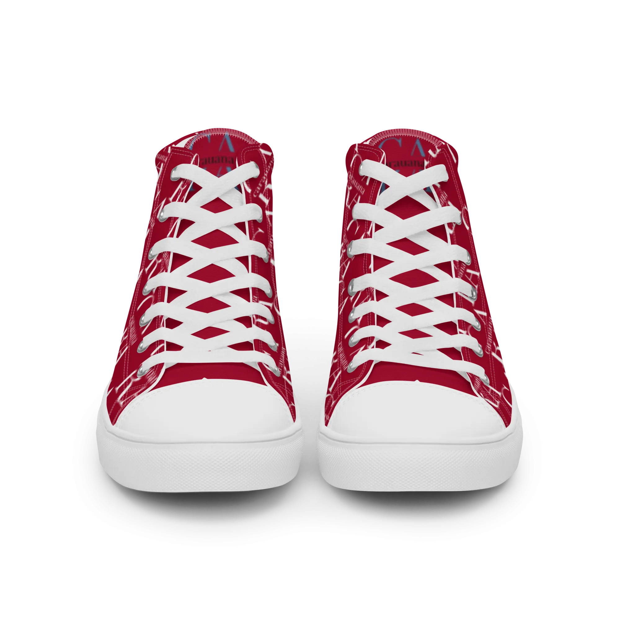 CARAUANA Hip Hop canvas shoes hot Red Branded