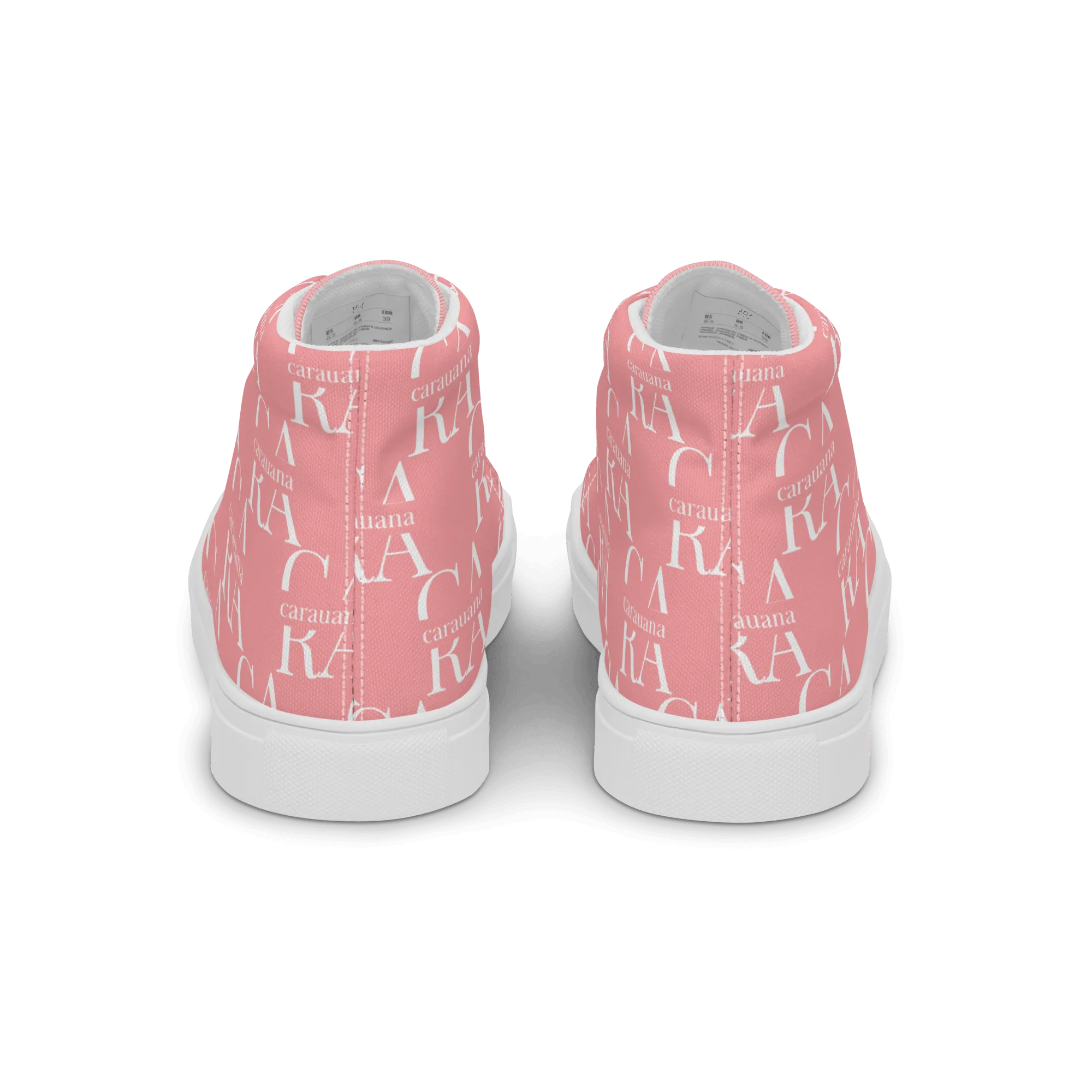 CARAUANA Hip Hop canvas shoes Pink Branded