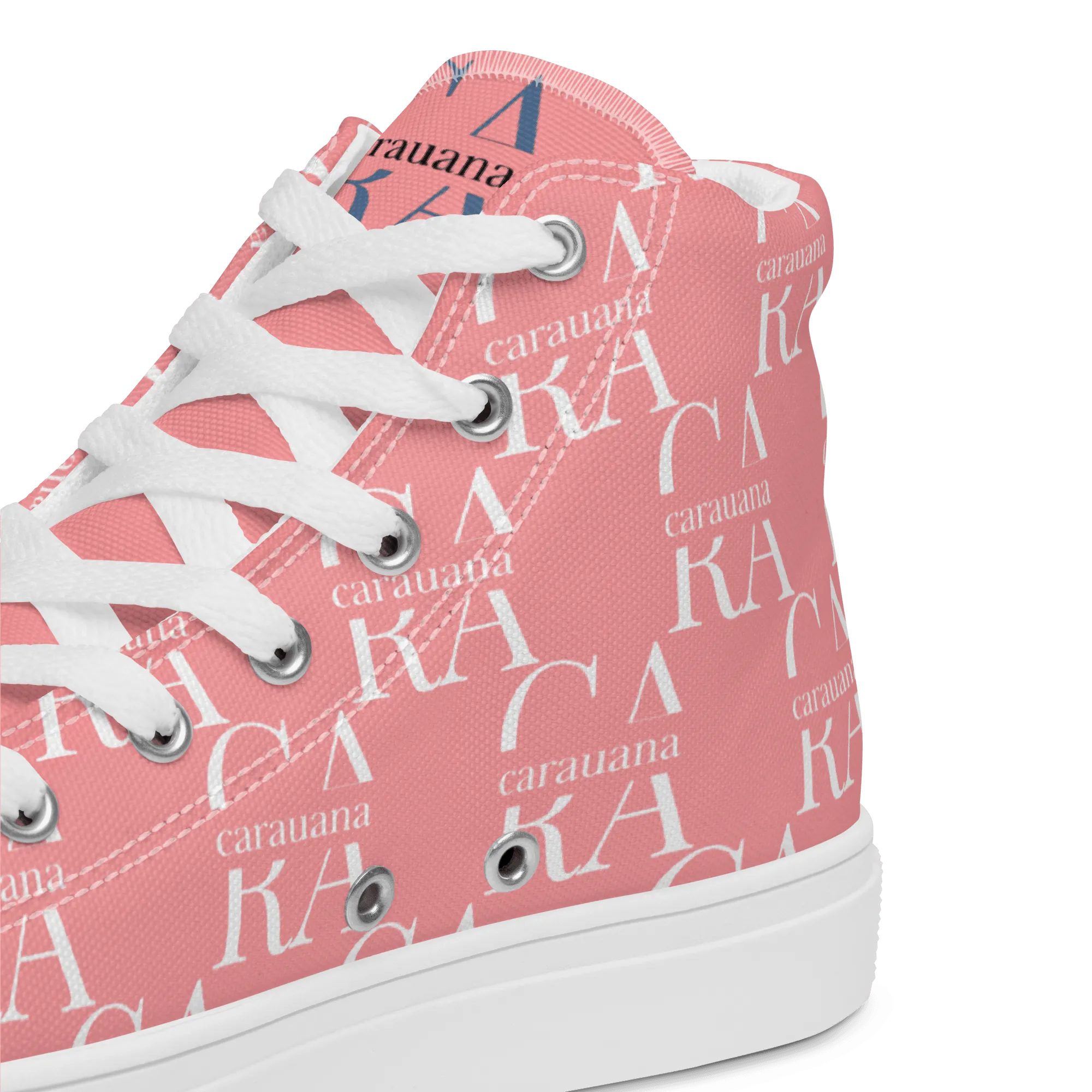 CARAUANA Hip Hop canvas shoes Pink Branded