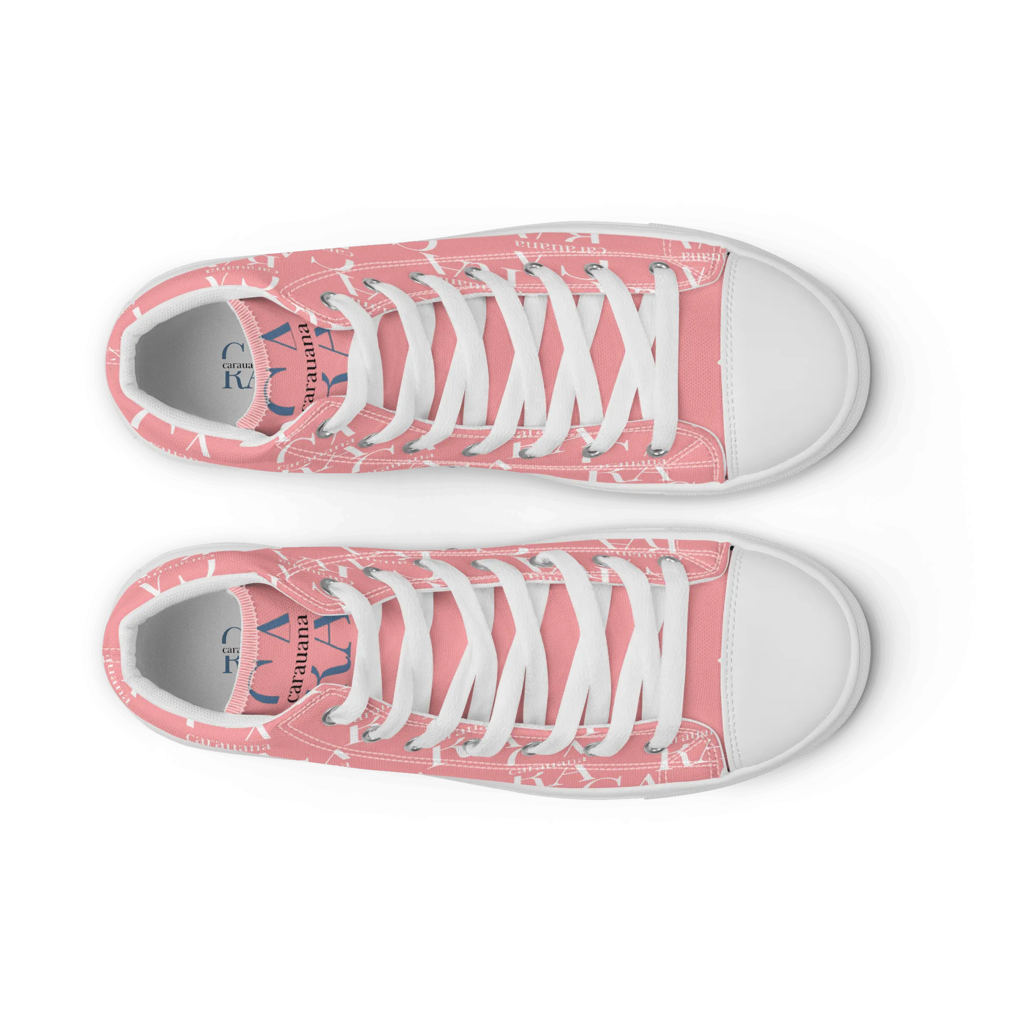 CARAUANA Hip Hop canvas shoes Pink Branded