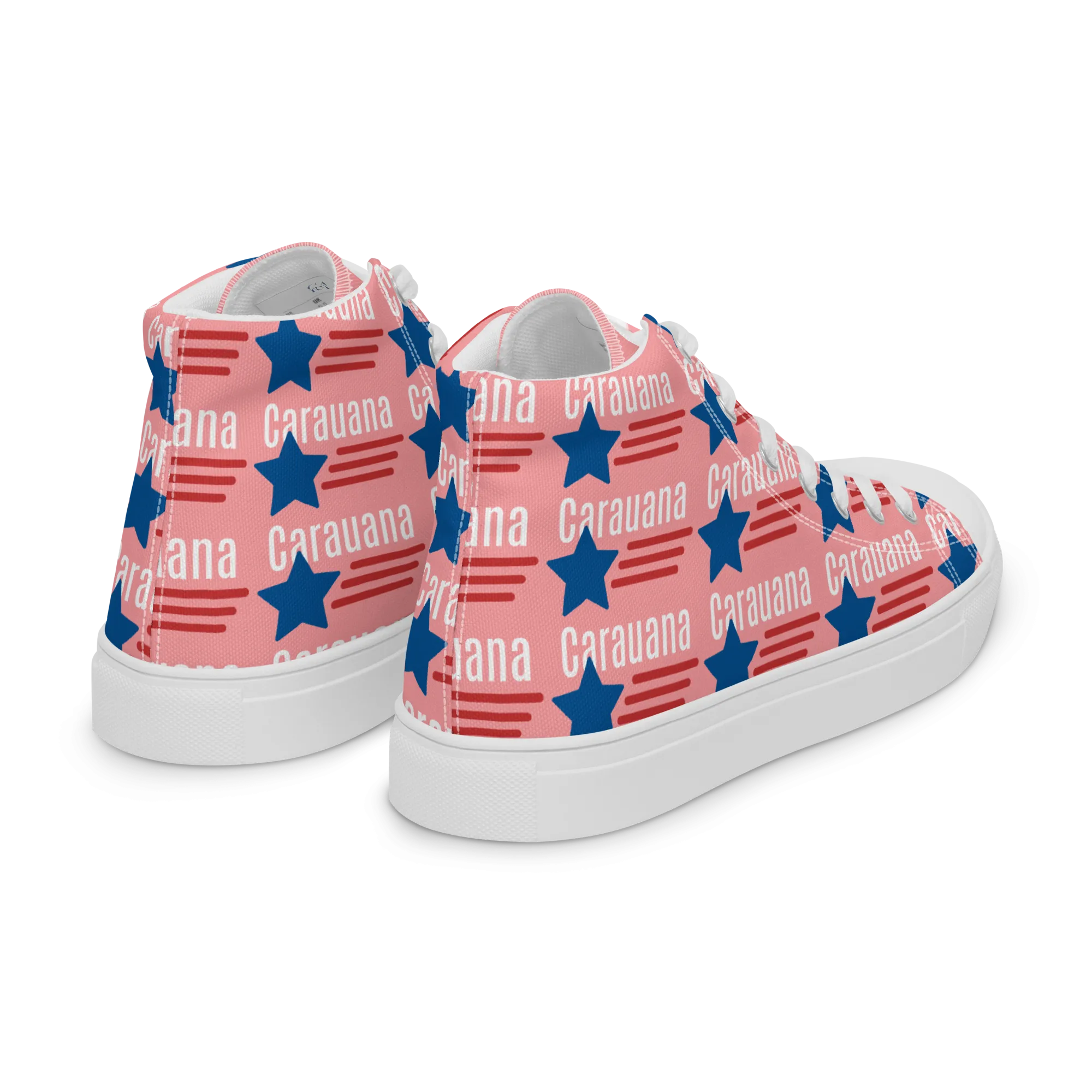 CARAUANA Hip Hop canvas shoes pink USA