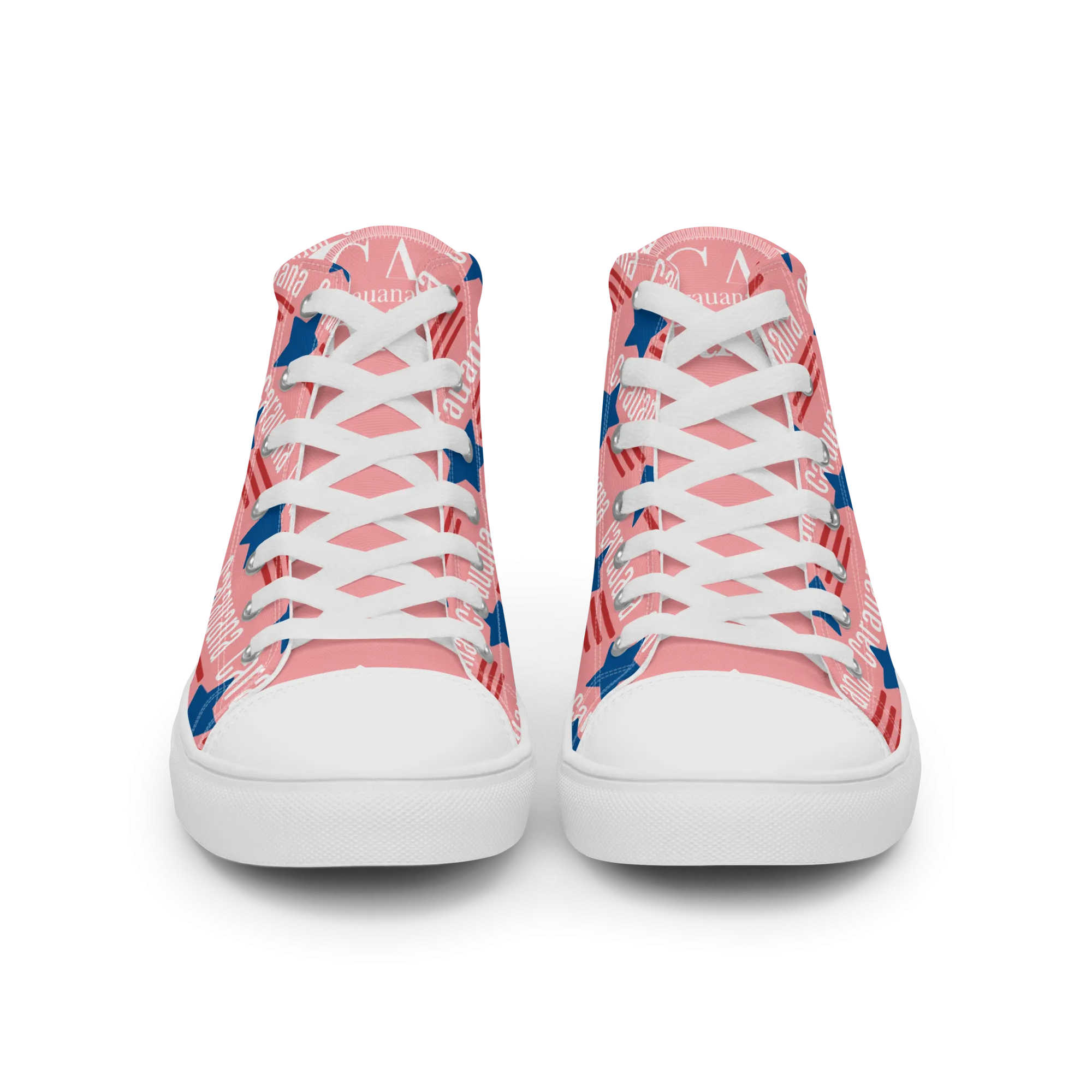 CARAUANA Hip Hop canvas shoes pink USA