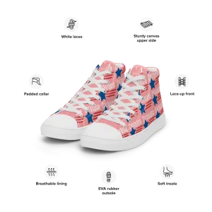 CARAUANA Hip Hop canvas shoes pink USA