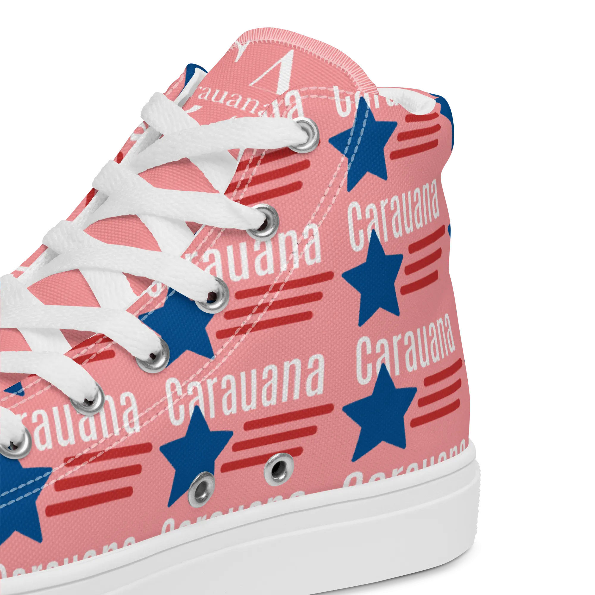 CARAUANA Hip Hop canvas shoes pink USA