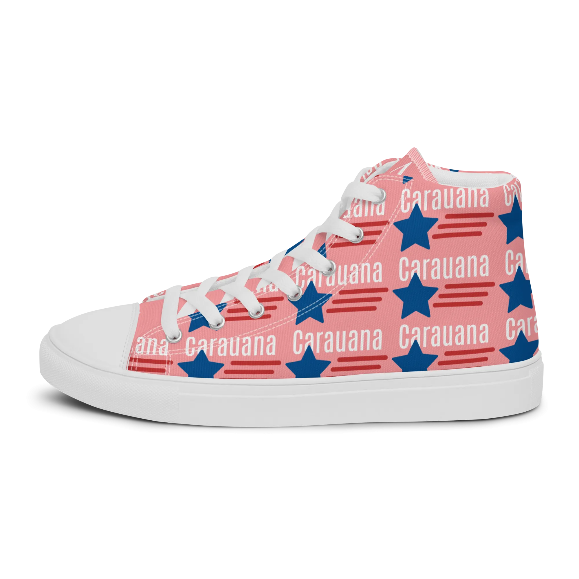 CARAUANA Hip Hop canvas shoes pink USA