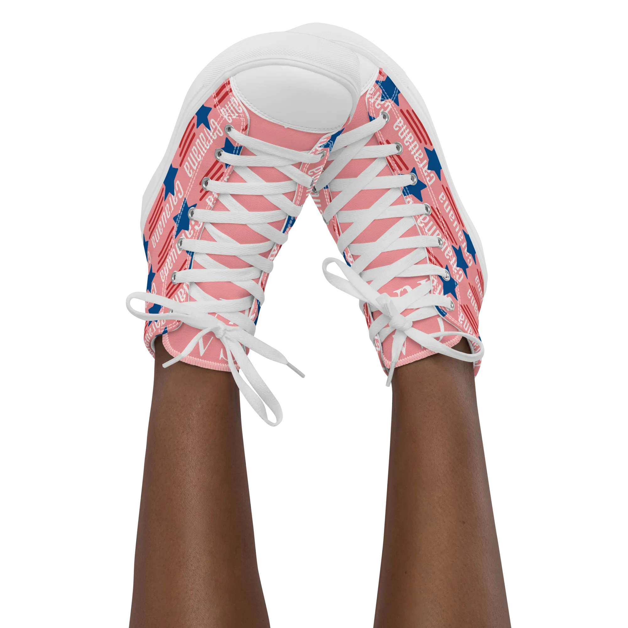 CARAUANA Hip Hop canvas shoes pink USA