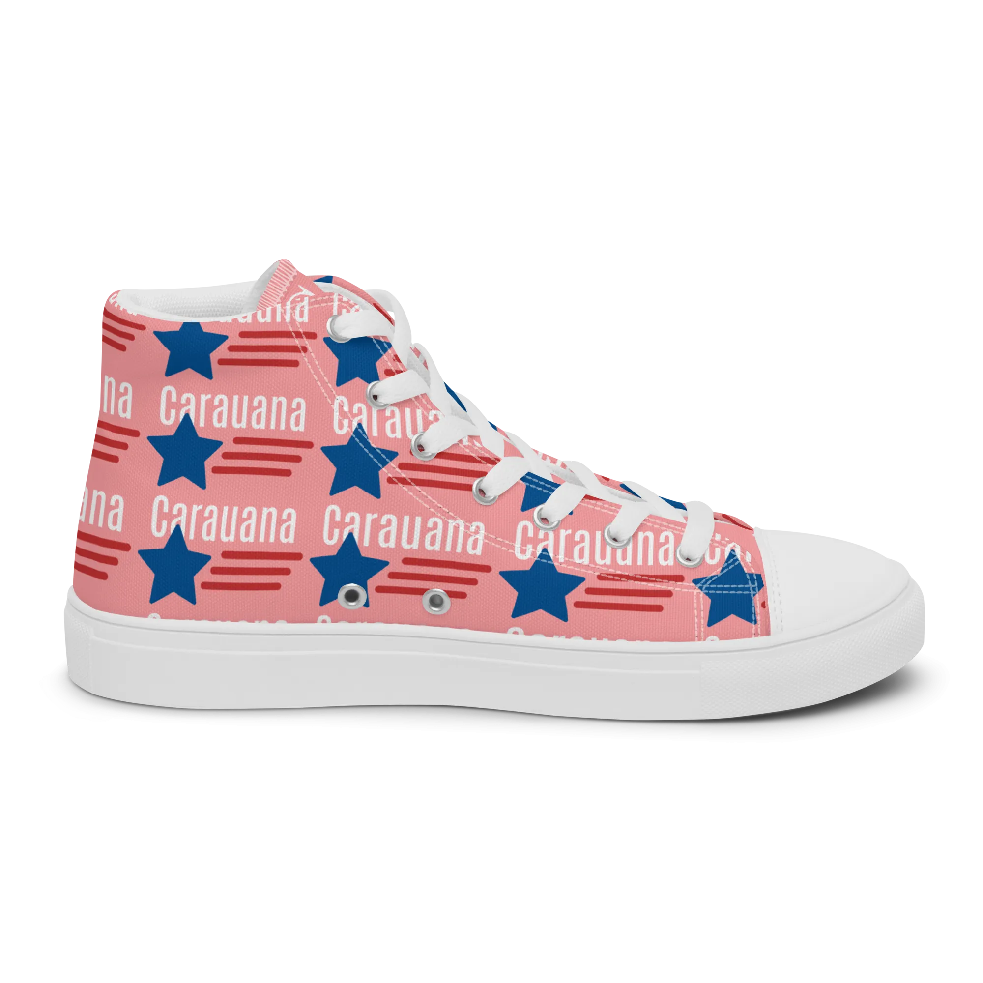 CARAUANA Hip Hop canvas shoes pink USA