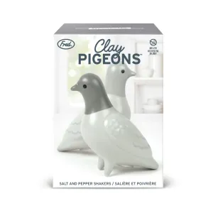 Clay Pigeons Salt And Pepper Shaker Set