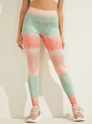 Eco Multi Python Corrine Active Leggings