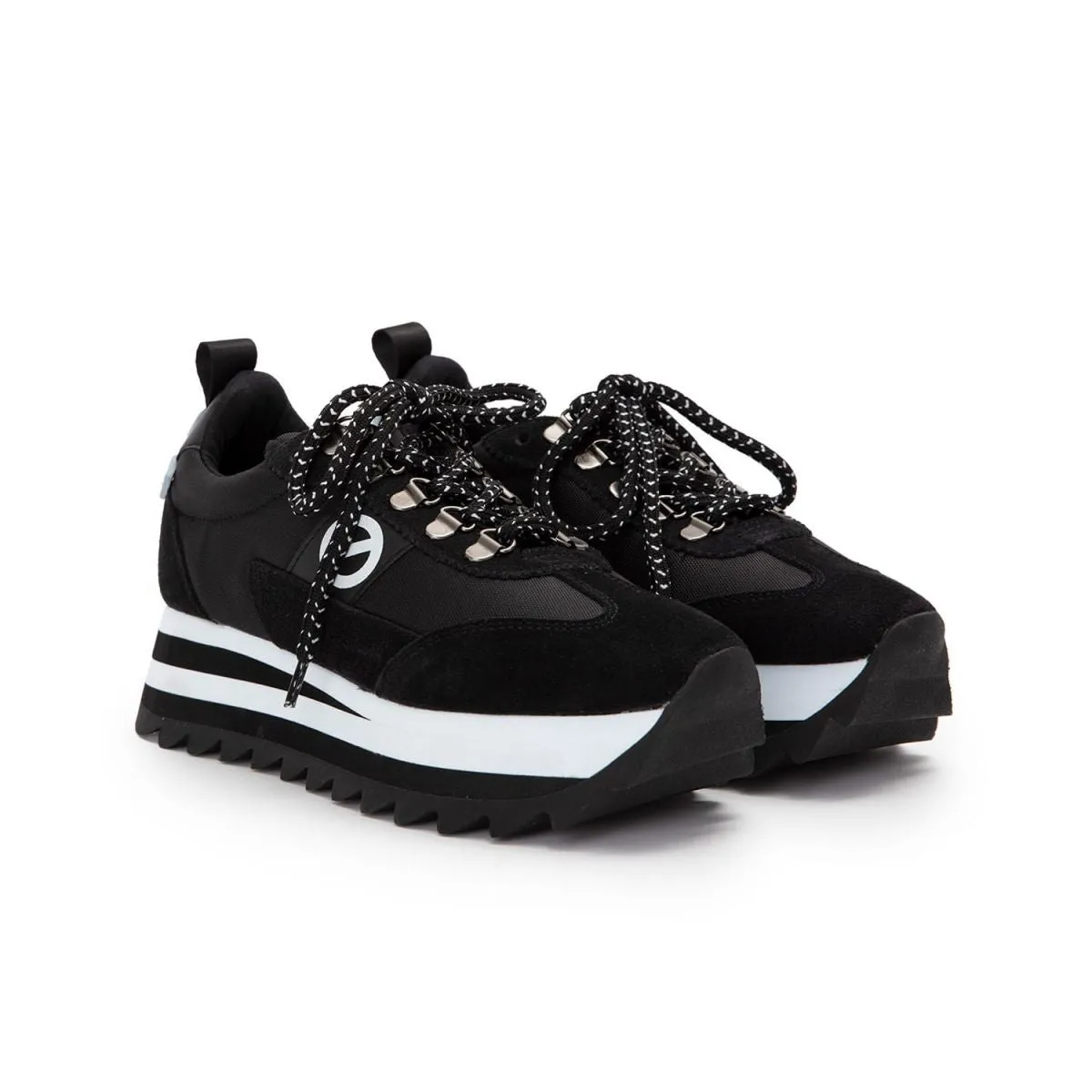 Flex M Ripple Suede Black Sneakers