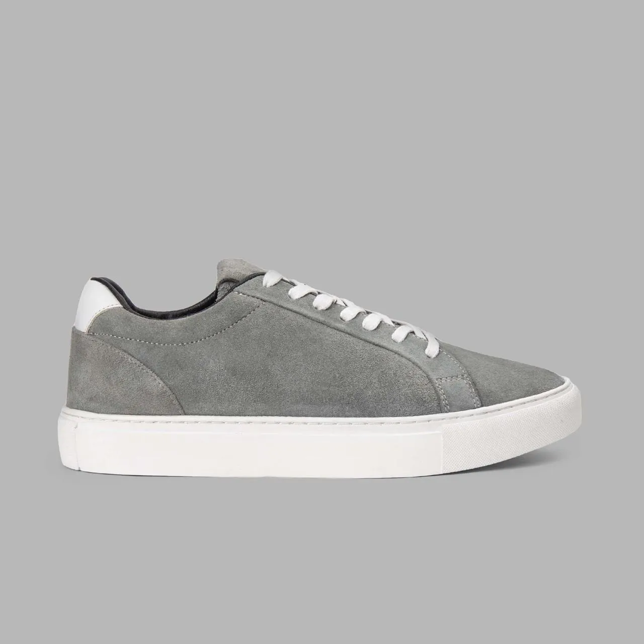 Graysuede | Plain Grey Sneakers