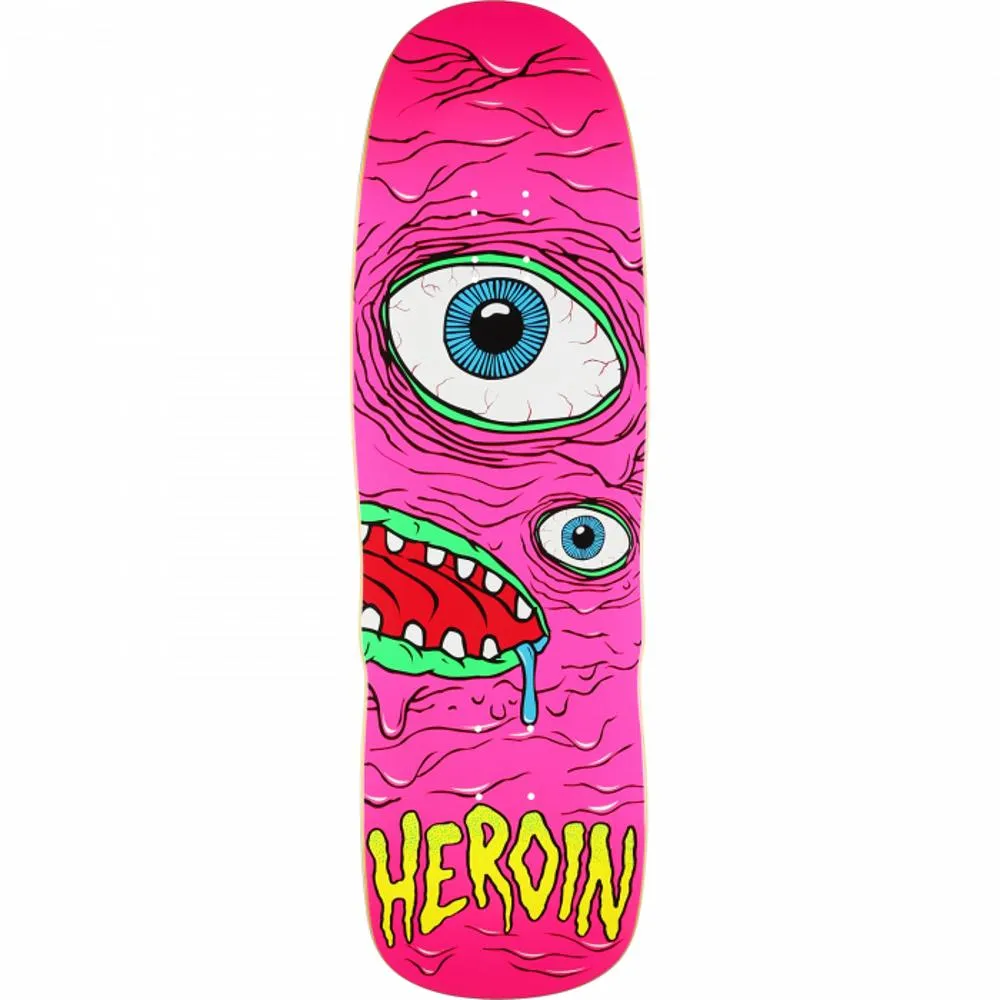 Heroin Pink Mutant 9.5" Skateboard Deck