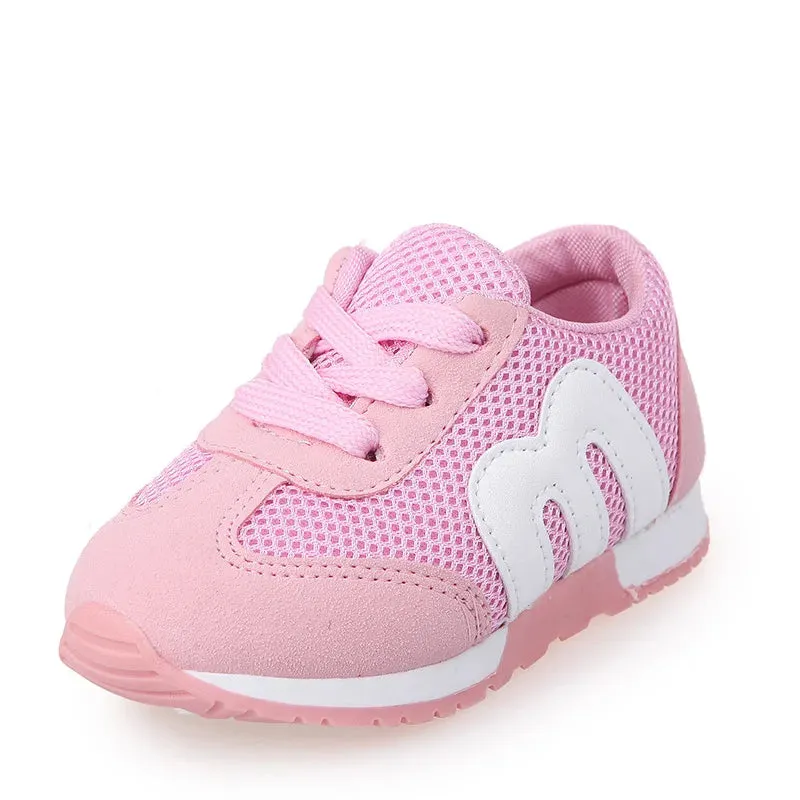 Kids Breathable Running Sneakers For Boys Girls