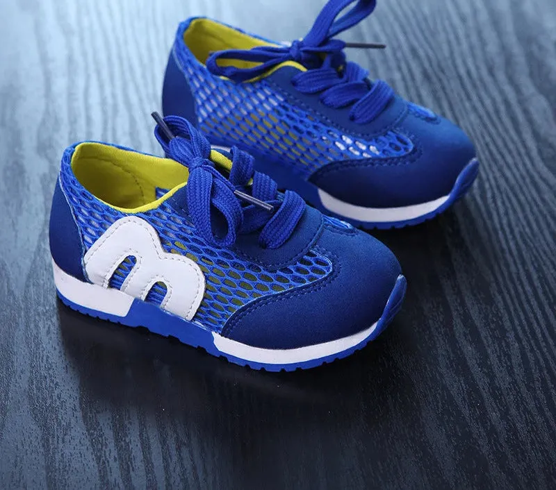 Kids Breathable Running Sneakers For Boys Girls