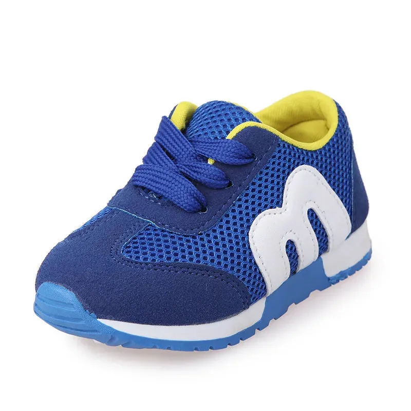 Kids Breathable Running Sneakers For Boys Girls