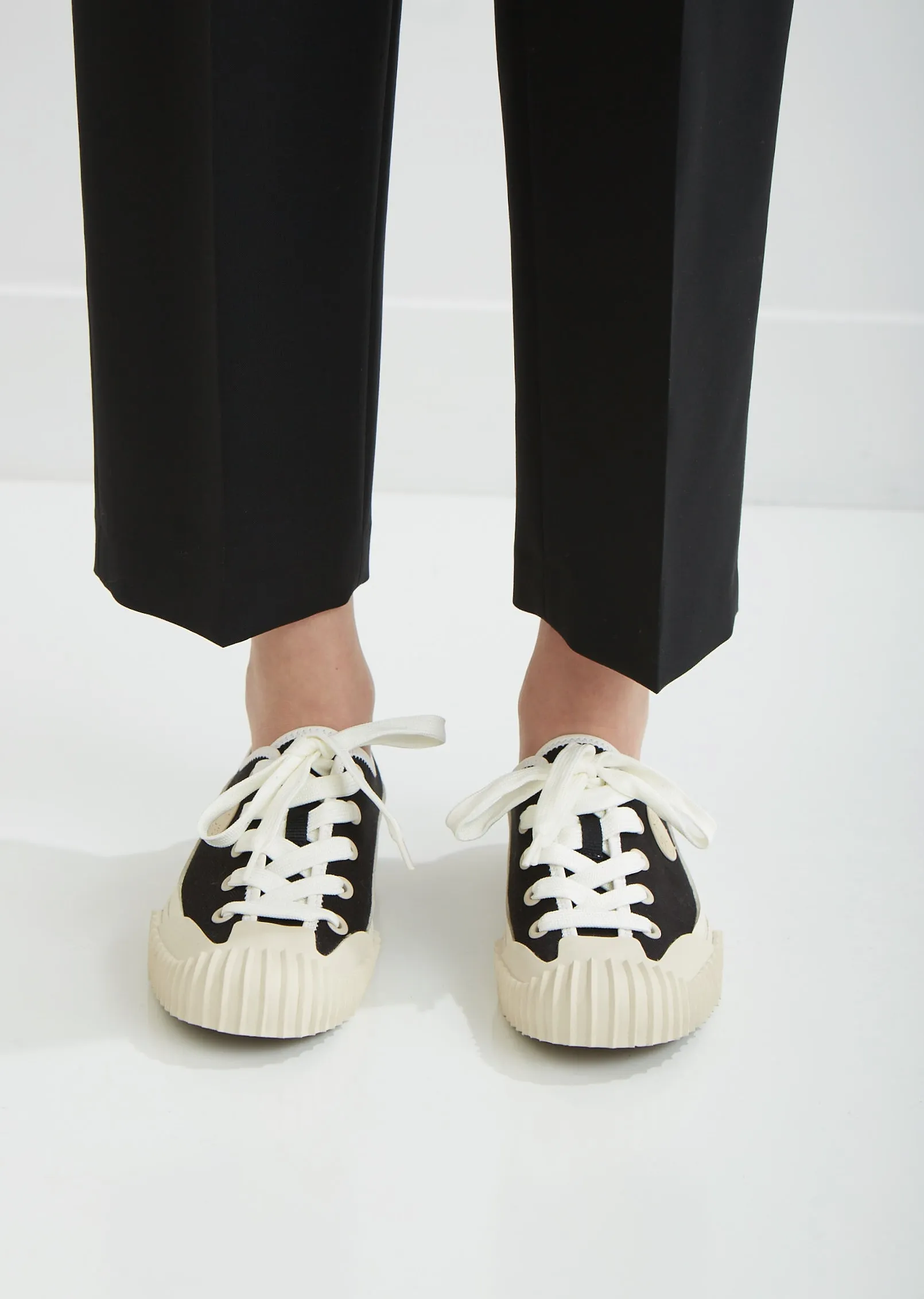 Lace Up Canvas Sneakers