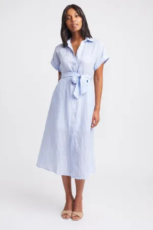 Laguna Stripe Shirt Dress