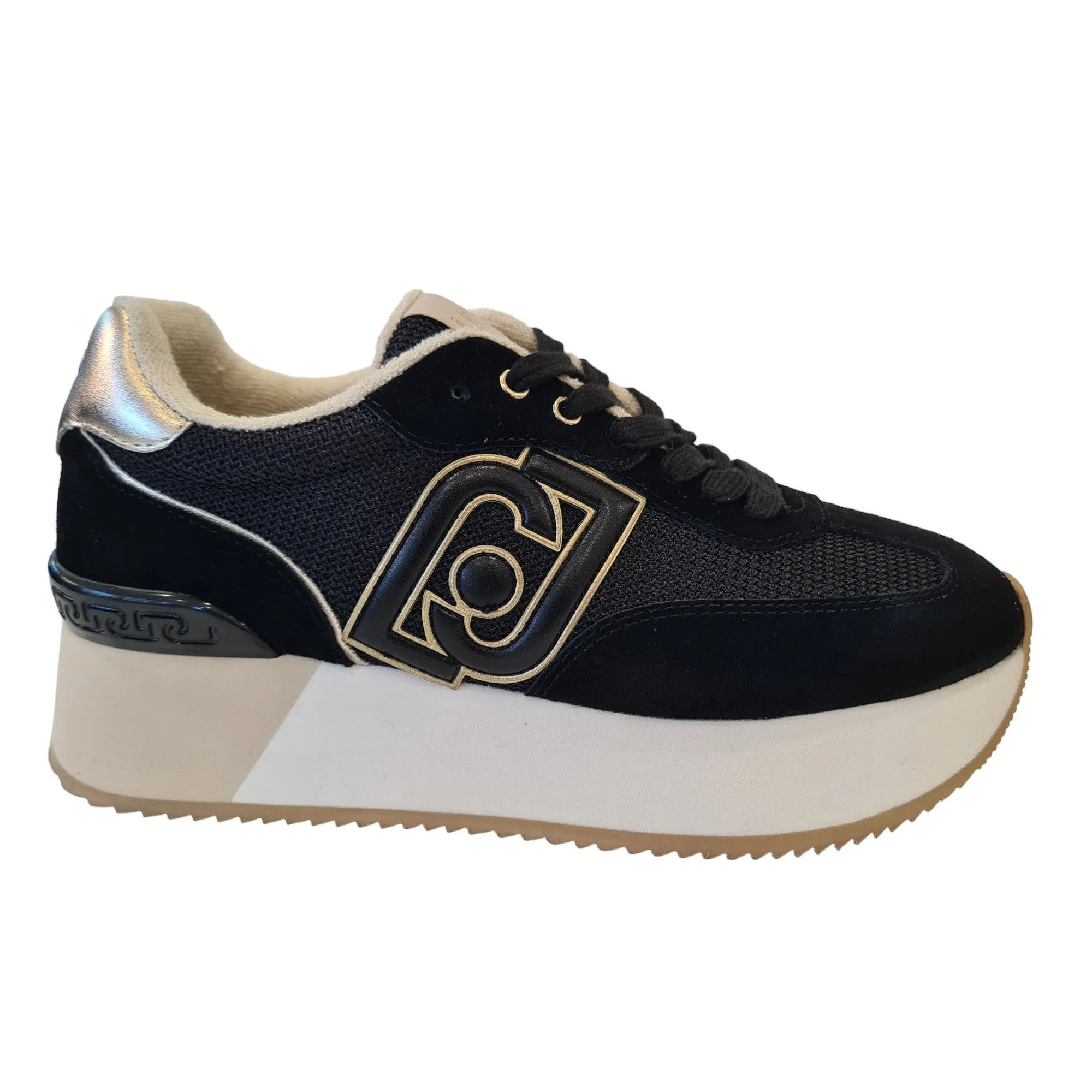 Liu-Jo Sneakers Donna Nero-Oro Rif.807