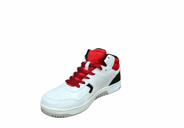 Lotto Tracer Mid T6746 white black children's sneakers shoe