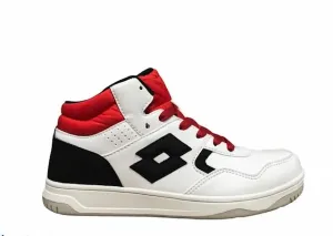 Lotto Tracer Mid T6746 white black children's sneakers shoe