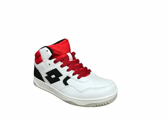 Lotto Tracer Mid T6746 white black children's sneakers shoe