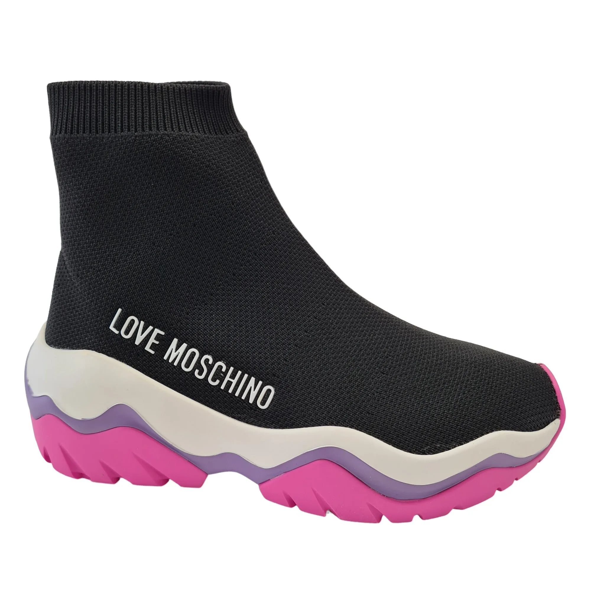 Love Moschino sneakers Donna Nero rif.28