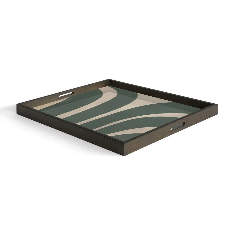 <font color="#ff0000">FLOOR MODEL</font><br> Slate Curves Tray