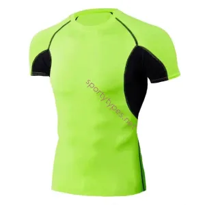 Men's Quick-Dry Running Gym Shirt