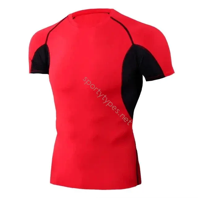 Men's Quick-Dry Running Gym Shirt