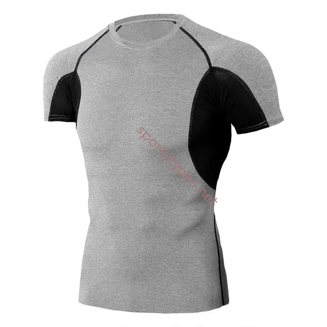 Men's Quick-Dry Running Gym Shirt