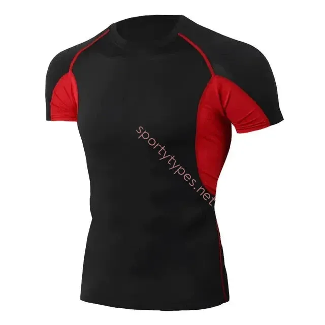 Men's Quick-Dry Running Gym Shirt