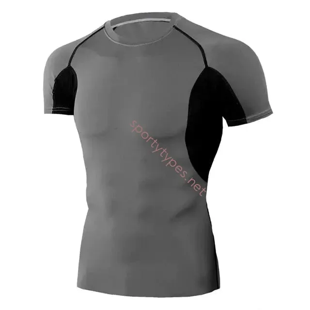 Men's Quick-Dry Running Gym Shirt