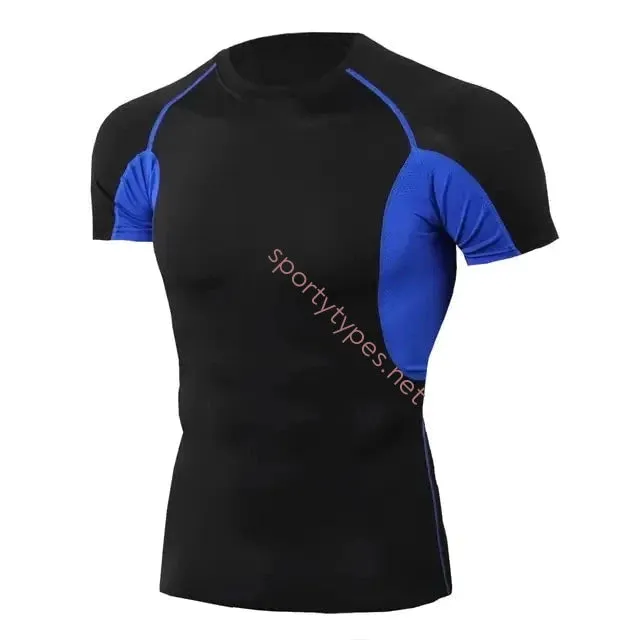 Men's Quick-Dry Running Gym Shirt