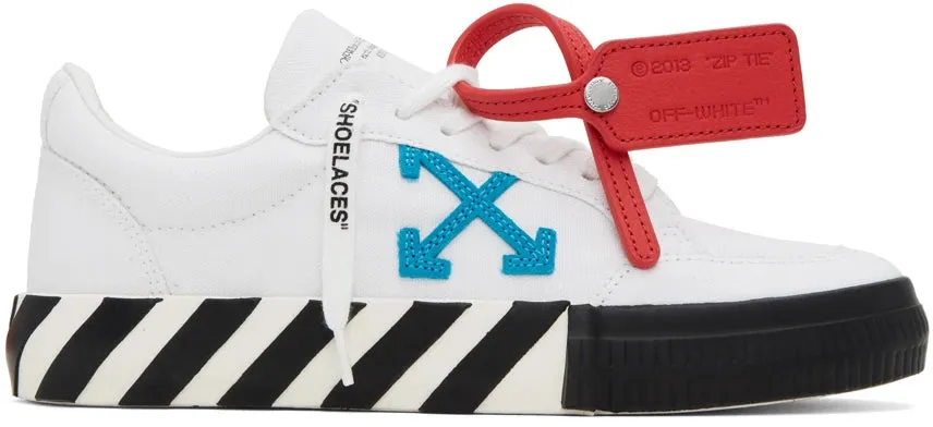 OFF - WHITE White Vulcanized Sneakers