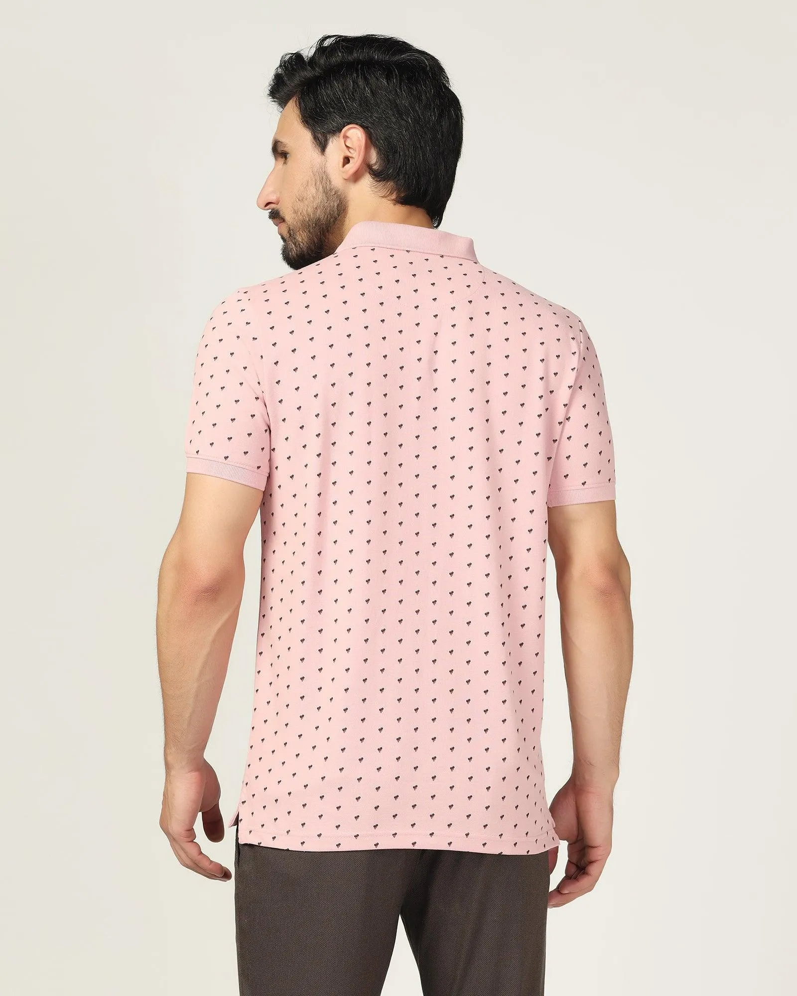 Polo Pink Printed T-Shirt - Simba