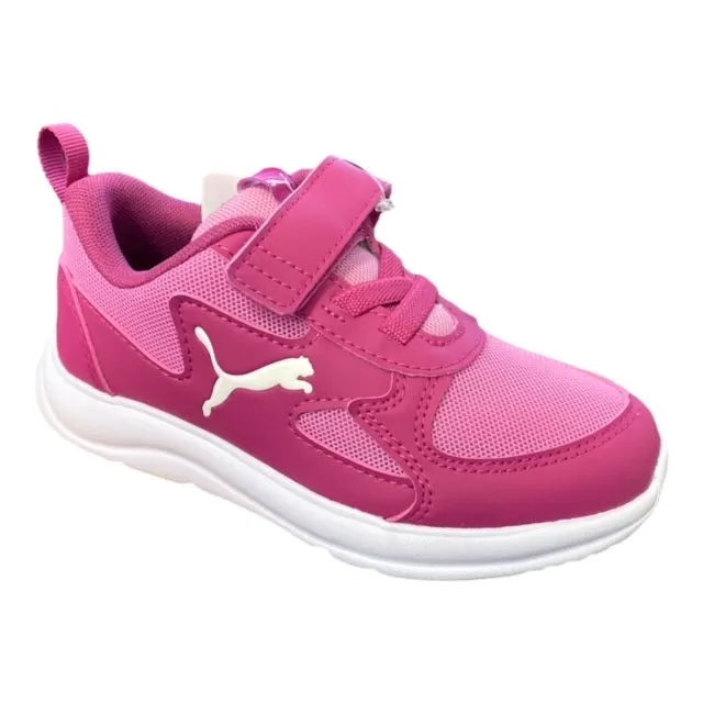 Puma Fun Racer girls' sneakers 192971 12 fuchsia white