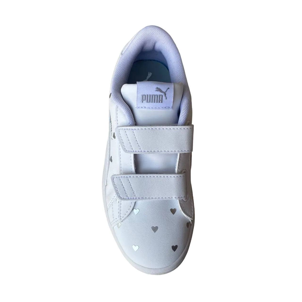 Puma girls' sneakers Smash v2 L Studs V PS 374844 02 white