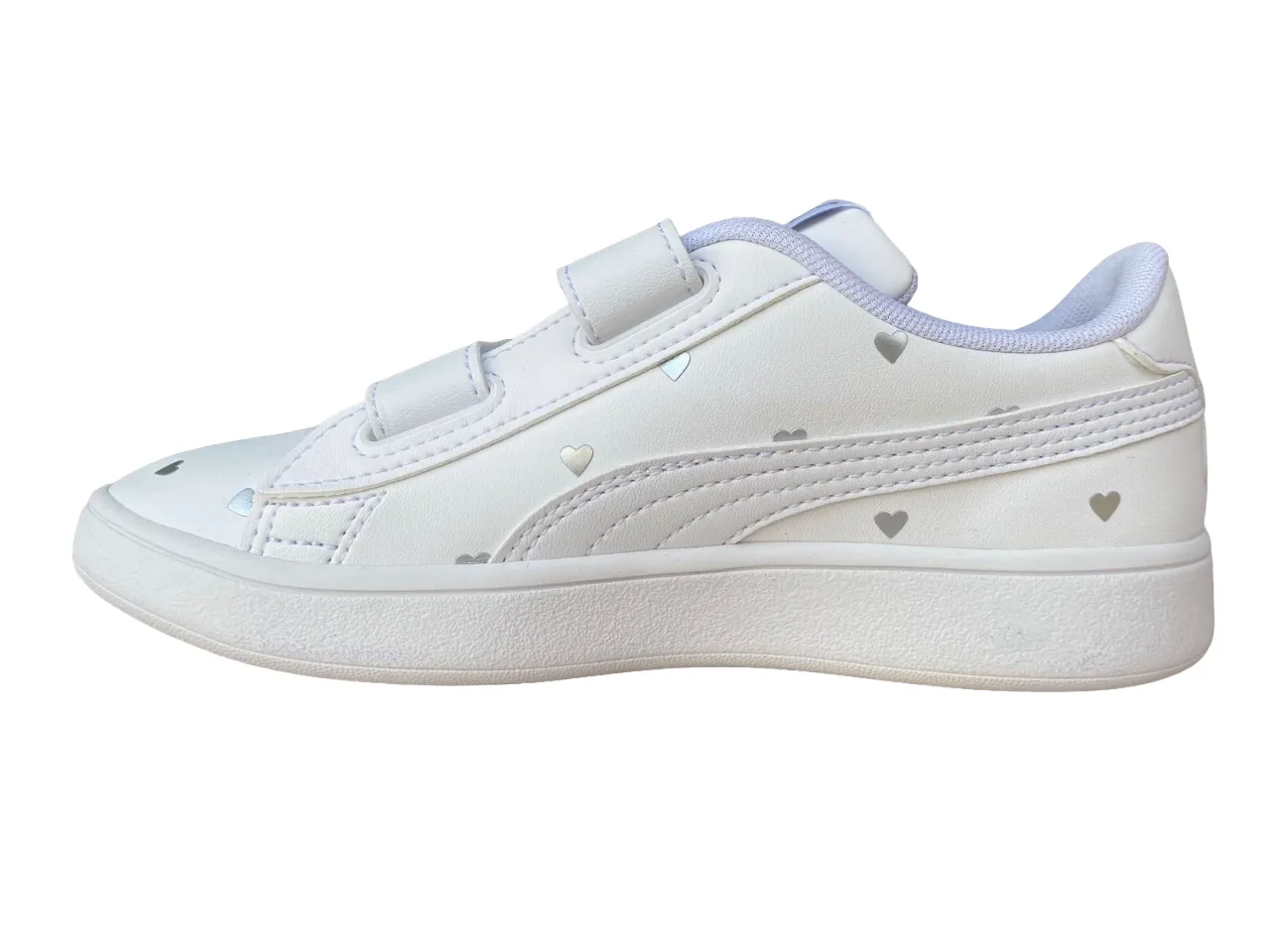 Puma girls' sneakers Smash v2 L Studs V PS 374844 02 white