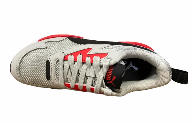 Puma scrapa boy's sneakers X-Ray Lite 374393 13 grey-black-red