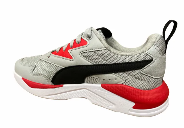 Puma scrapa boy's sneakers X-Ray Lite 374393 13 grey-black-red