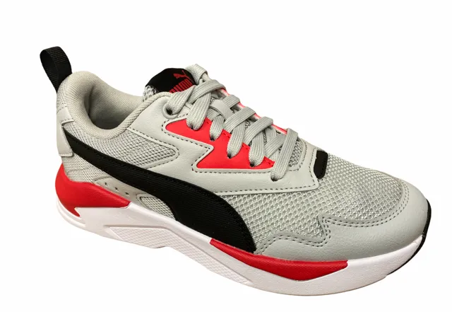 Puma scrapa boy's sneakers X-Ray Lite 374393 13 grey-black-red