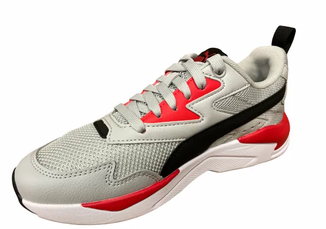 Puma scrapa boy's sneakers X-Ray Lite 374393 13 grey-black-red